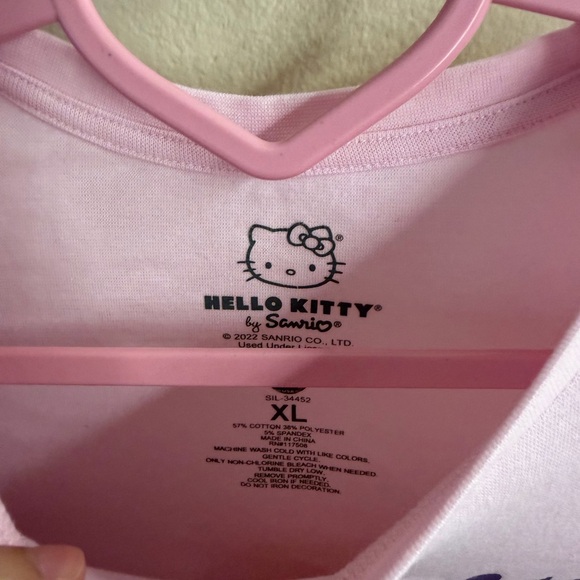 Hello Kitty Light Pink Short Sleeve Tee - Picture 9 of 9